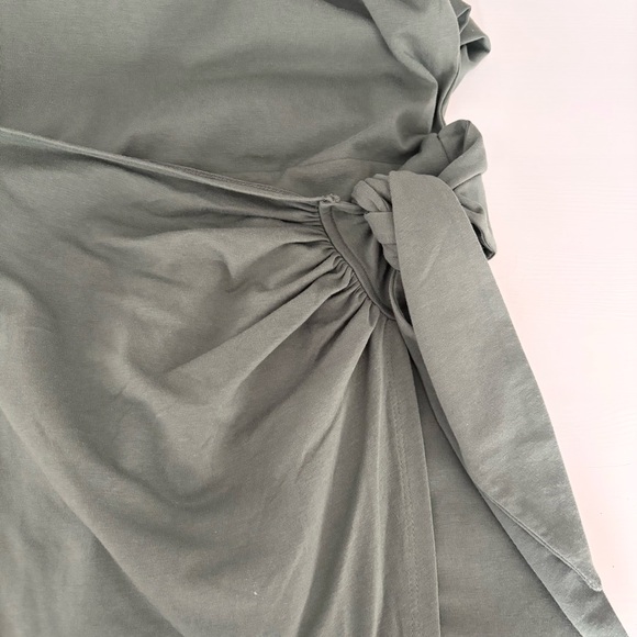 ☘️A NEW DAY Faux Wrap T-Shirt Dress Sz S NWOT - Picture 6 of 7